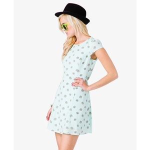 Light Blue Daisy Dress