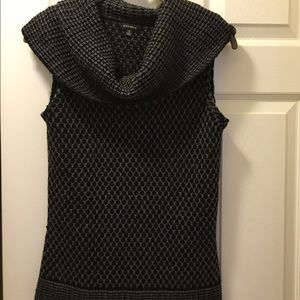 Nine West Sleeveless Cowl Neck Sweater