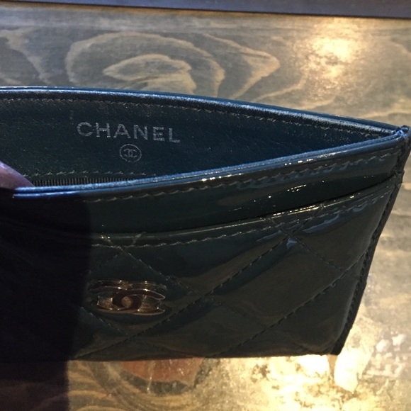 CHANEL Bags Authentic Chanel Credit Card Holder Poshmark
