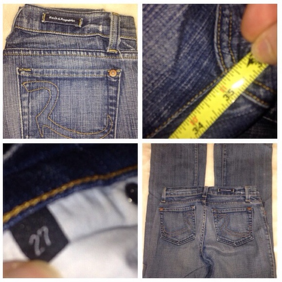 Rock Republic jeans long 27” X 35” - Picture 13 of 17