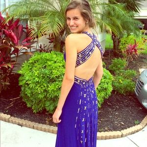 Indigo Prom Dress!(not Sherri hill)