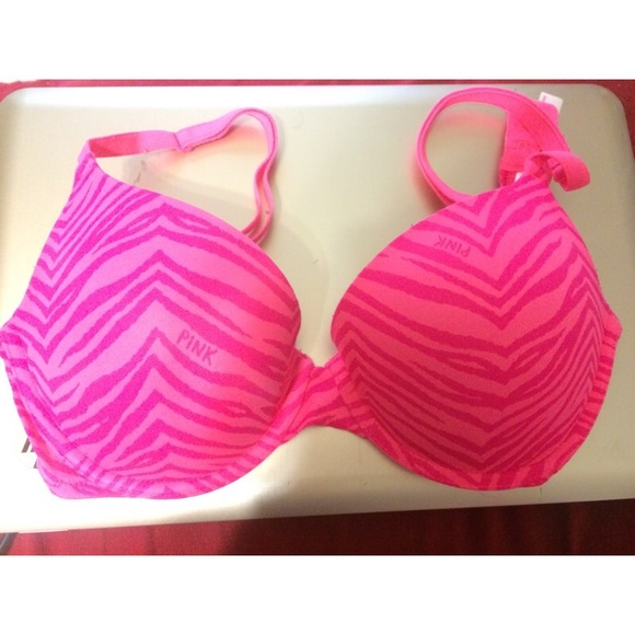 Hot pink VS bra