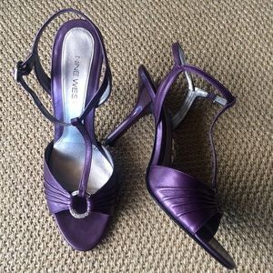 Nine West Shoes - Reduced ✂️ Metallic Purple Sandals | Nine West Nine West Shoes - Reduced ✂️ Metallic Purple Sandals | Nine West