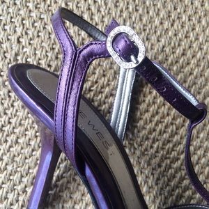 Nine West Shoes - Reduced ✂️ Metallic Purple Sandals | Nine West Nine West Shoes - Reduced ✂️ Metallic Purple Sandals | Nine West