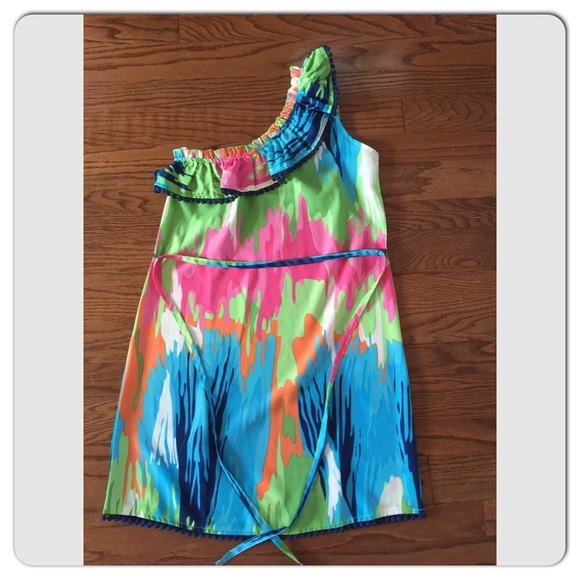 One shoulder dress size small