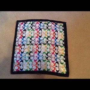 Multi color silk scarf