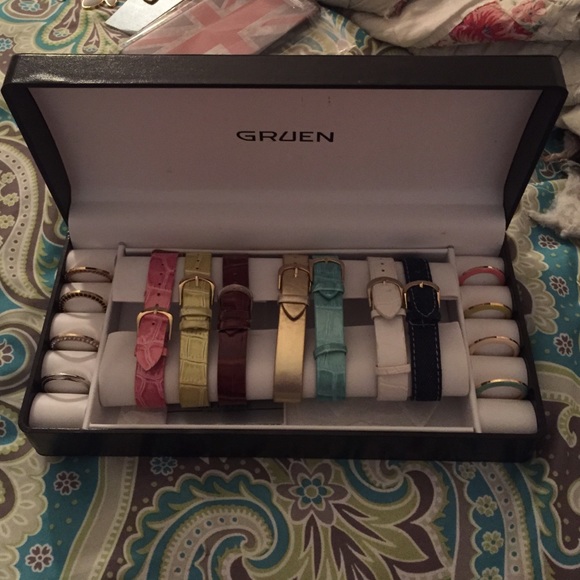 Gruen watch set