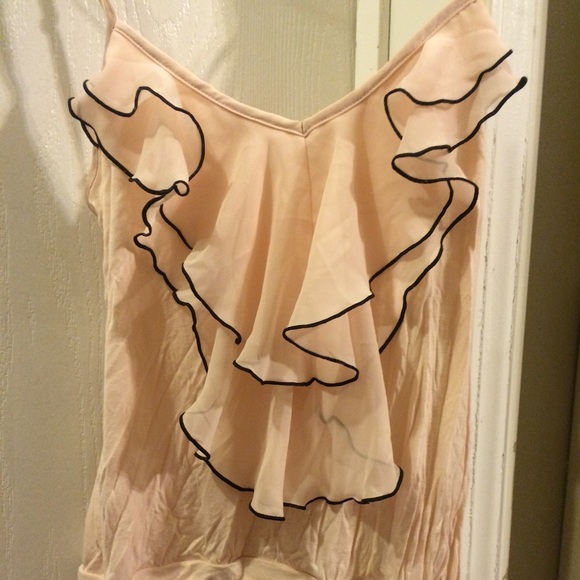 Light pink / ivory color tank