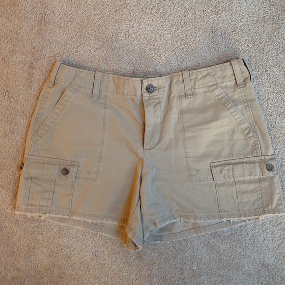Khaki shorts from Gap