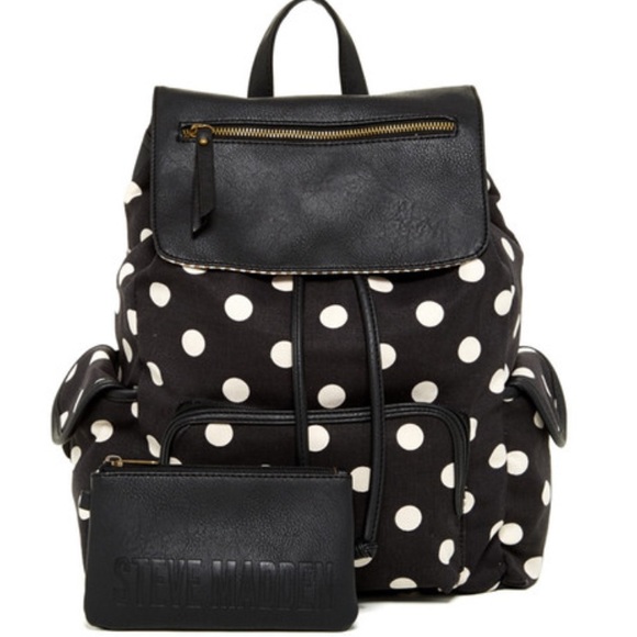 Really cute Pocka dot backpack set