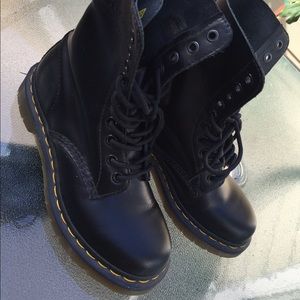Dr Martens boots.