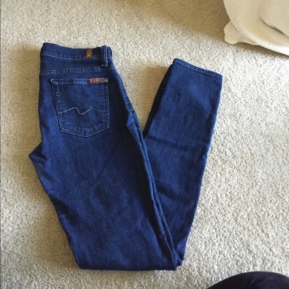 7 all mankind skinny jeans