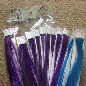 14 Brand new colored clip in extensions !