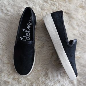 Sam Edelman Shoes - NWOT sam edelman calf hair slip on sneaker Sam Edelman Shoes - NWOT sam edelman calf hair slip on sneaker