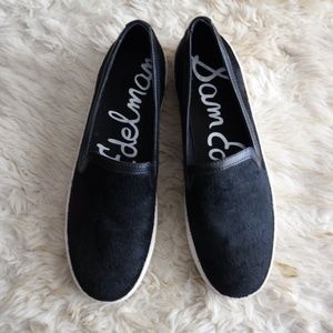 Sam Edelman Shoes - NWOT sam edelman calf hair slip on sneaker Sam Edelman Shoes - NWOT sam edelman calf hair slip on sneaker