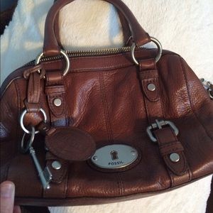Fossil leather purse