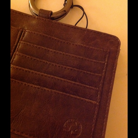 Original POUCHEE. Brown leather . NWT. - Picture 4 of 4