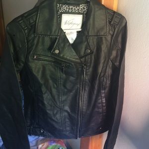 Leather jacket