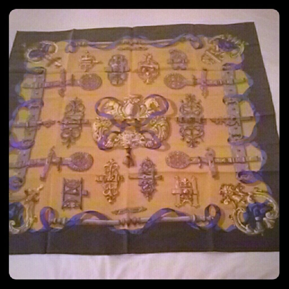 Hermes scarf.