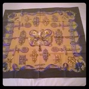 Hermes scarf.