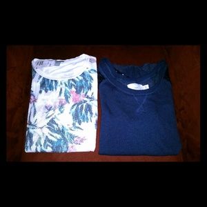 Sequin Sweater & Sequin Shirt by H&M