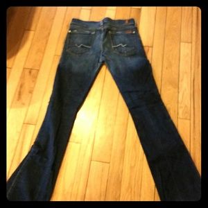 Boot cut 7 for all man kind jeans