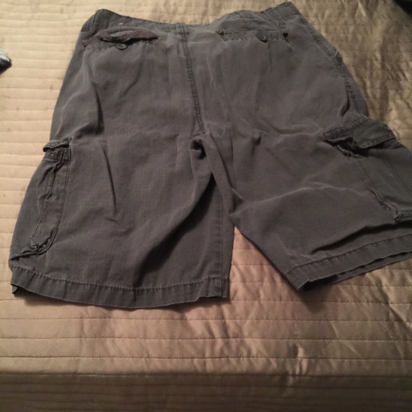 Zappos Footer Paper Denim & Cloth Jean Shirt & 2 Pair Of Shorts. Gently Used. Very Comfortable Clothes. Denim Shirt Is Awesome. White Shorts Have Small Spot By Pocket, See Picture.