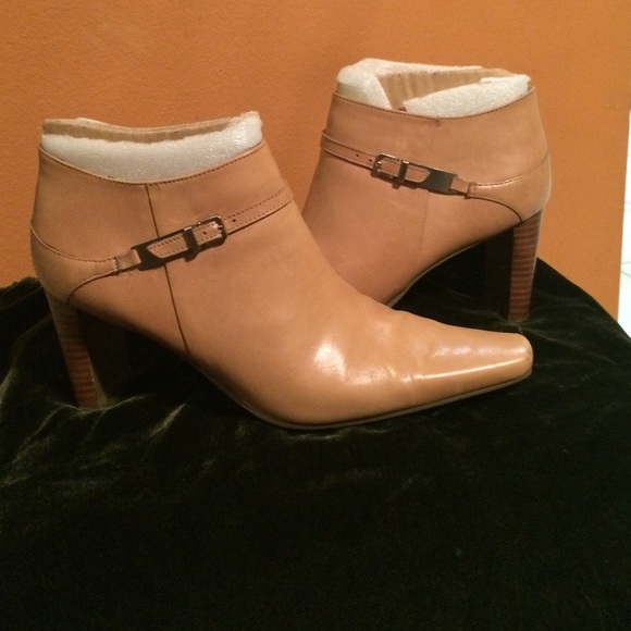 Leather Bootie Boots