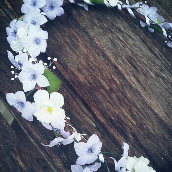Purple Flower Crown