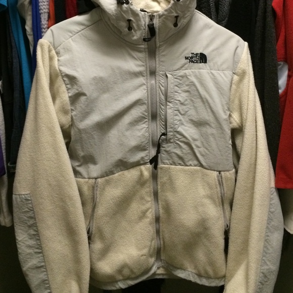 North face Denali women's large hooded jacket