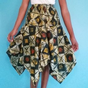 Taillored African Print Skirt