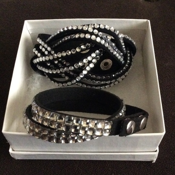 Jewelry - Rhinestone wrap bracelets