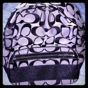 ⭐️Sale⭐️ Coach Signature Stripe Backpack