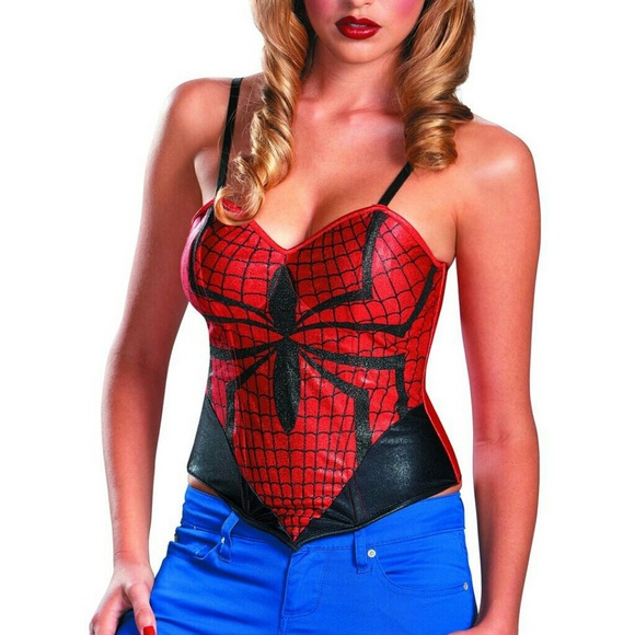 Spiderman Corset Authentic Women of Marvel Comics!