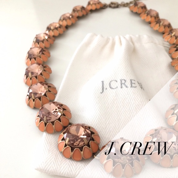 J.Crew Crystal Cupcake Necklace