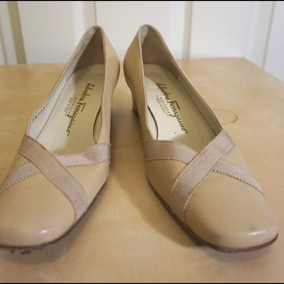 salvotore Ferragamo shoes bundled with Aldo hat