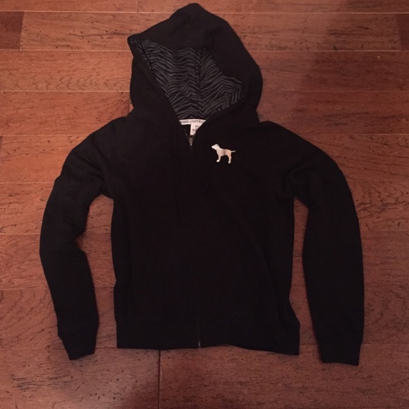 black PINK Victoria secret sweatshirt