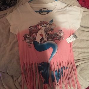 Disney Little Mermaid Fringe Tee