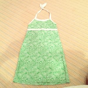 Lilly Pulitzer summer halter dress kid's size 14