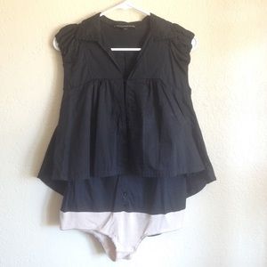 Donating Friday! Runway flare bodysuit