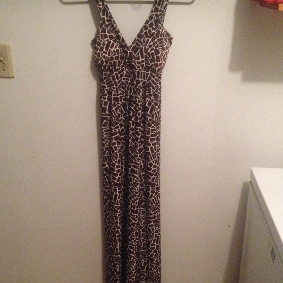 Exotic design maxi dress