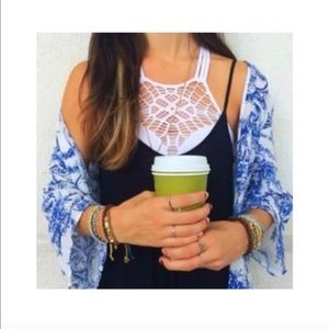 ON HOLD: Dreamcatcher Bralette in White Bra Top