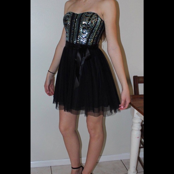 Sequin Homecoming Dress