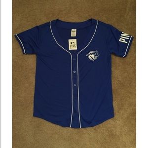 VS Pink Blue Jays Baseball Jersey