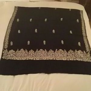 Hand embroidered Pakistani Shawl