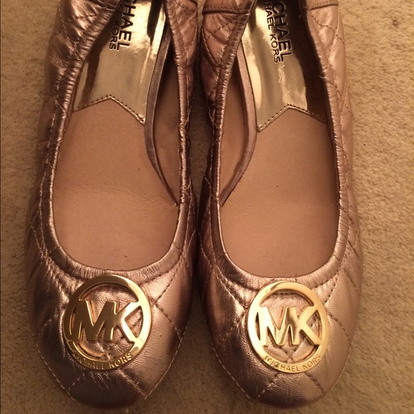 SALE💖MICHEAL by Micheal Kors Fulton Quilted Flats