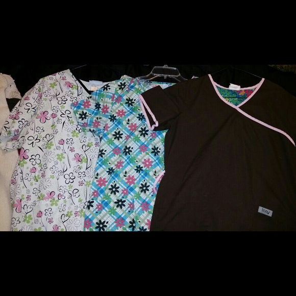 Scrub tops