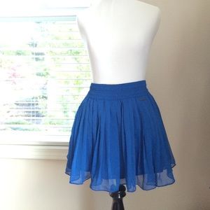 Blue skirt