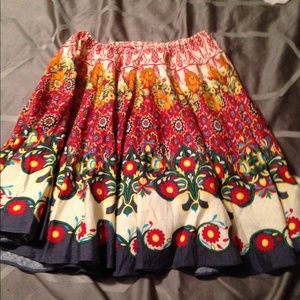 Floral skirt