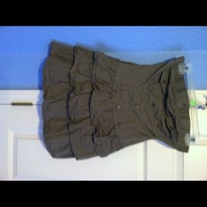 Teen strapless dress